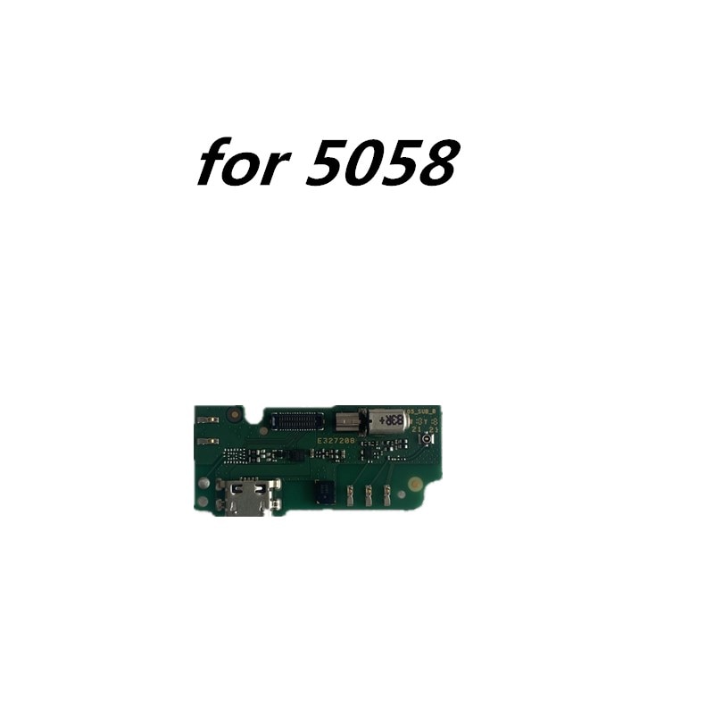 Conector de carga de alimentación USB, puerto de enchufe, Cable de acoplamiento flexible para Alcatel 3X 5058 5058A 5058I 5058J 5058T 5058Y