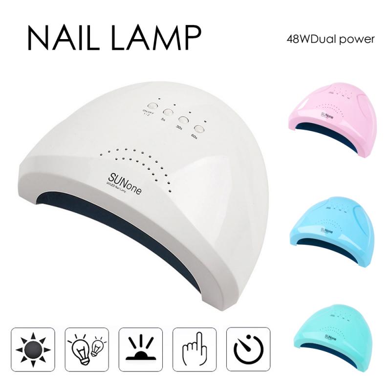 UV LED Nagel Lampe 48W Nagel Trockner Für Nagellack Professionelle Salon Aushärtung Nail Backen Lampe Trocknen Lampe Für gel Lack