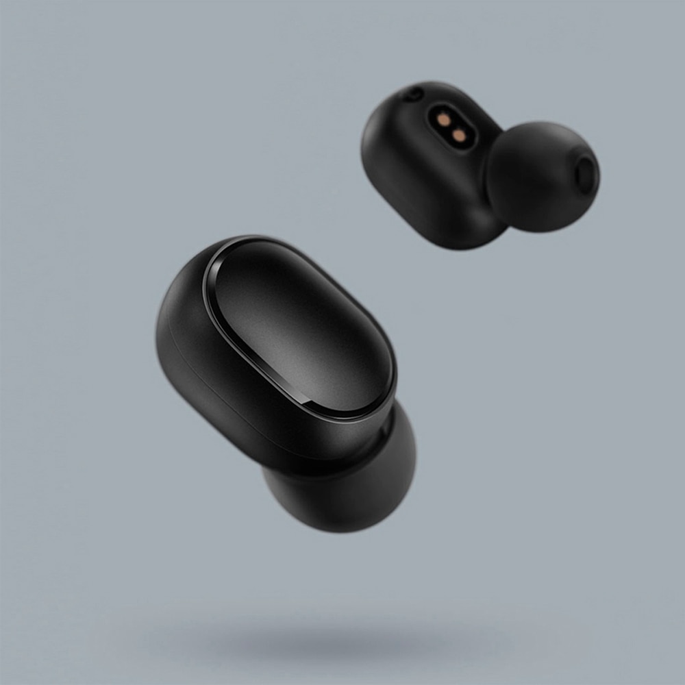 Xiaomi Redmi Airdots 2 auriculares estéreo bass con micrófono manos libres auriculares AI Control TWS Bluetooth 5,0