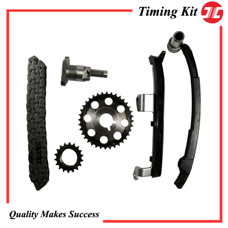 TY02-JC Timing Chain Kit For Car Toyota- 2RZ-FE HIlux Hiace SOHC 8V 2.4L 1999-2005 Engine Auto Parts With Sprocket and Guide