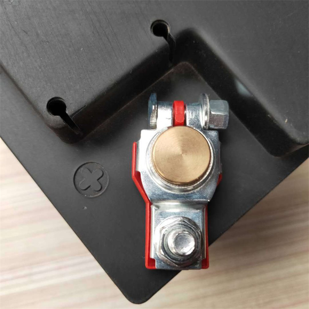 Conector de Clip de abrazadera de Terminal de batería automotriz, 2 uds., para coche, caravana, barco, Clip de cobre, tornillo, piezas de automóvil, accesorios para vehículos