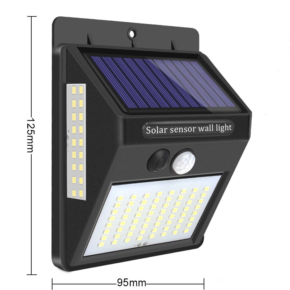 LED Night Light with Motion Sensor Solar Powered Night Lamp Outdoor Waterproof Garden Road Street Wall Lamp luminaria Nightlight: LED White Light