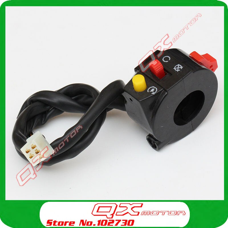 Start switch Light Switch Kill Switch for Enduro Supermoto Off Road ATV Quad Motorcycle Pocket bike Steel Bike scooter