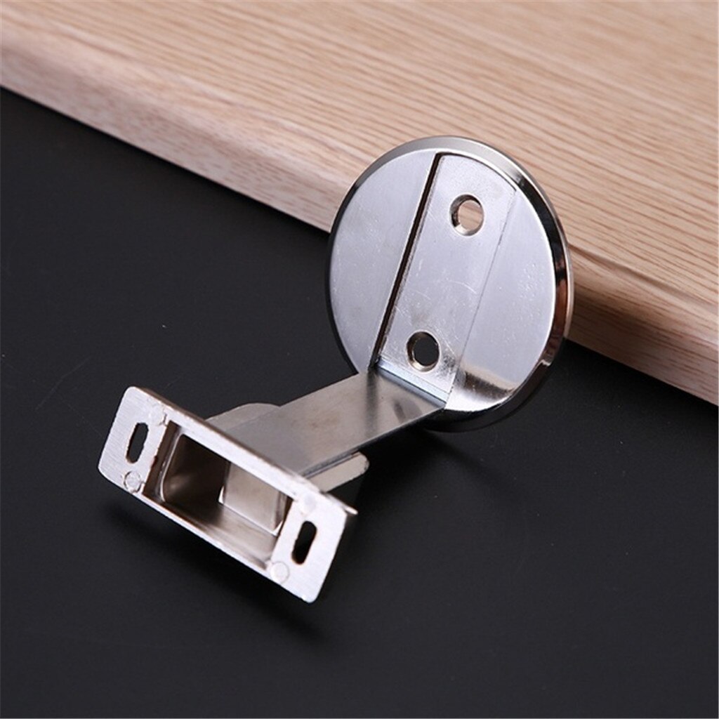 1pc Door suction device Suction Door Stops Invisible Anti-collision Punch Stainless Steel Magnetic Home#35