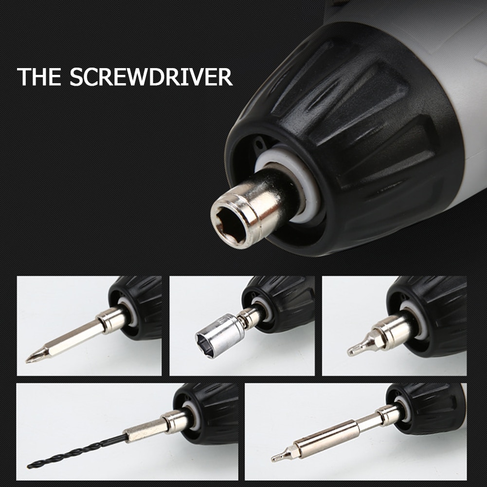 Handheld Electric Screwdriver Set Household Rechargeable Nickel-chromium Battery Cordless Drill Power Tools