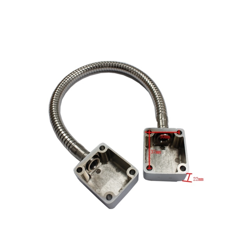 Metal Cable protector pipe 18mm diameter stainless steel Cable pipe door loop for Door access control