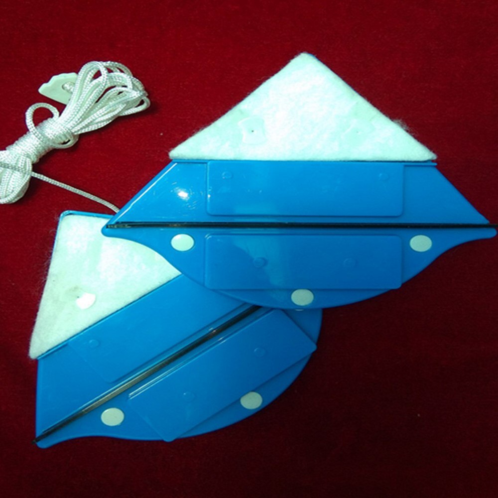 Home Window Wiper Magnetic Glass Cleaner Brush Tool Double Side Brush for Washing Windows Glass Brush Cleaning Tool 3-30MM Clean