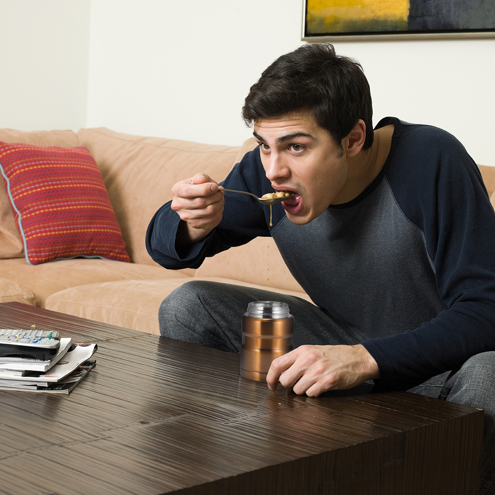 Stainless Steel Insulation Lunch Box For Food With Containers 500Ml Vacuum Flasks Thermo Mug Thermocup Silver