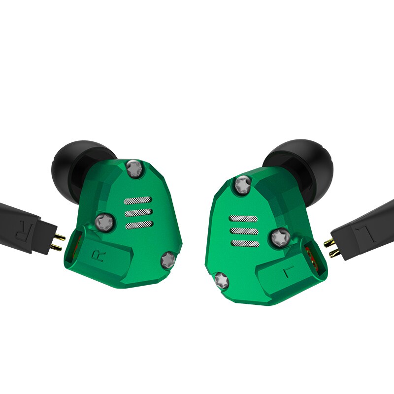 Kz ZS6 2DD + 2BA Hybrid In Ear Oortelefoon Hifi Dj Monito Running Sport Oortelefoon Oordopje Headset Oordopjes Kz ZS6 ZS10 ZS5 AS10 ES4
