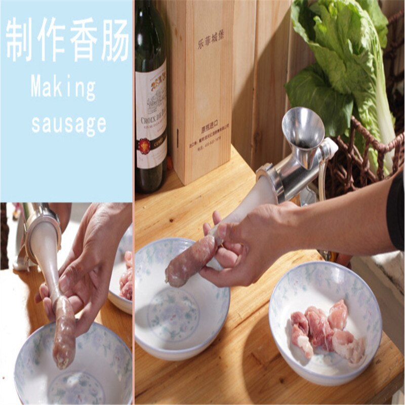 Kitchen stuff meat tool meat grinder mincer sausage stuffer sausage making machine meat processing machine