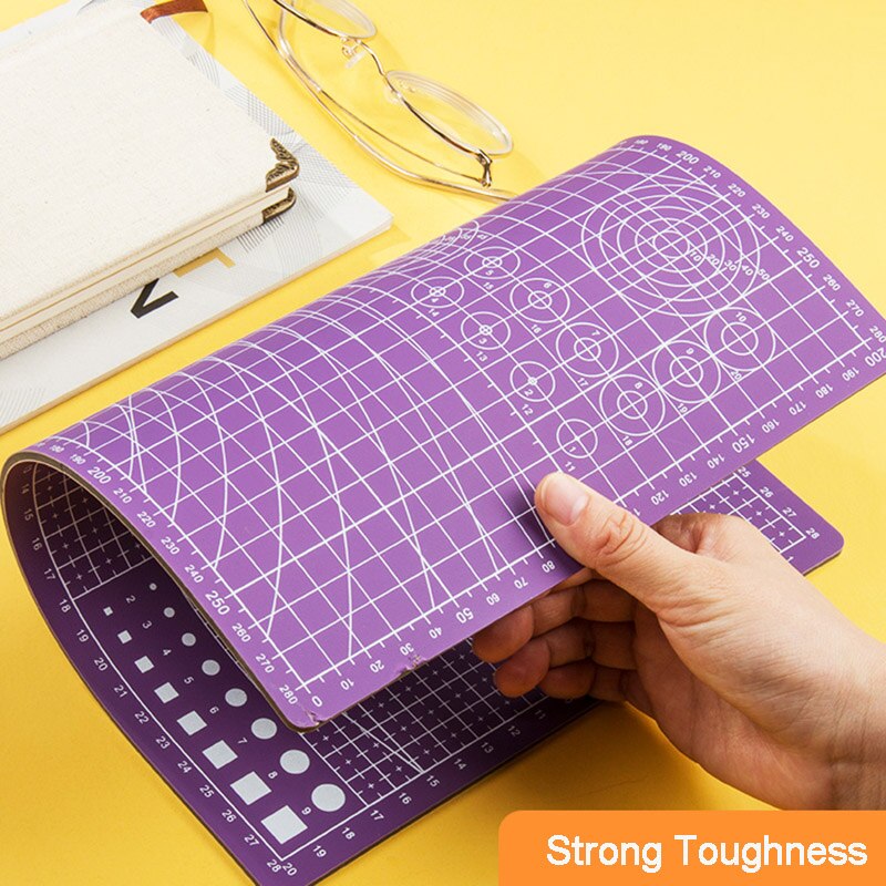 Pogrubienie A3/A5 wielofunkcyjny pcv mata robić cięcia samogojąca mata robić cięcia Podkładka pokładzie nóż robić wycinania narzędzia rękodzielnicze DIY materiały biurowe
