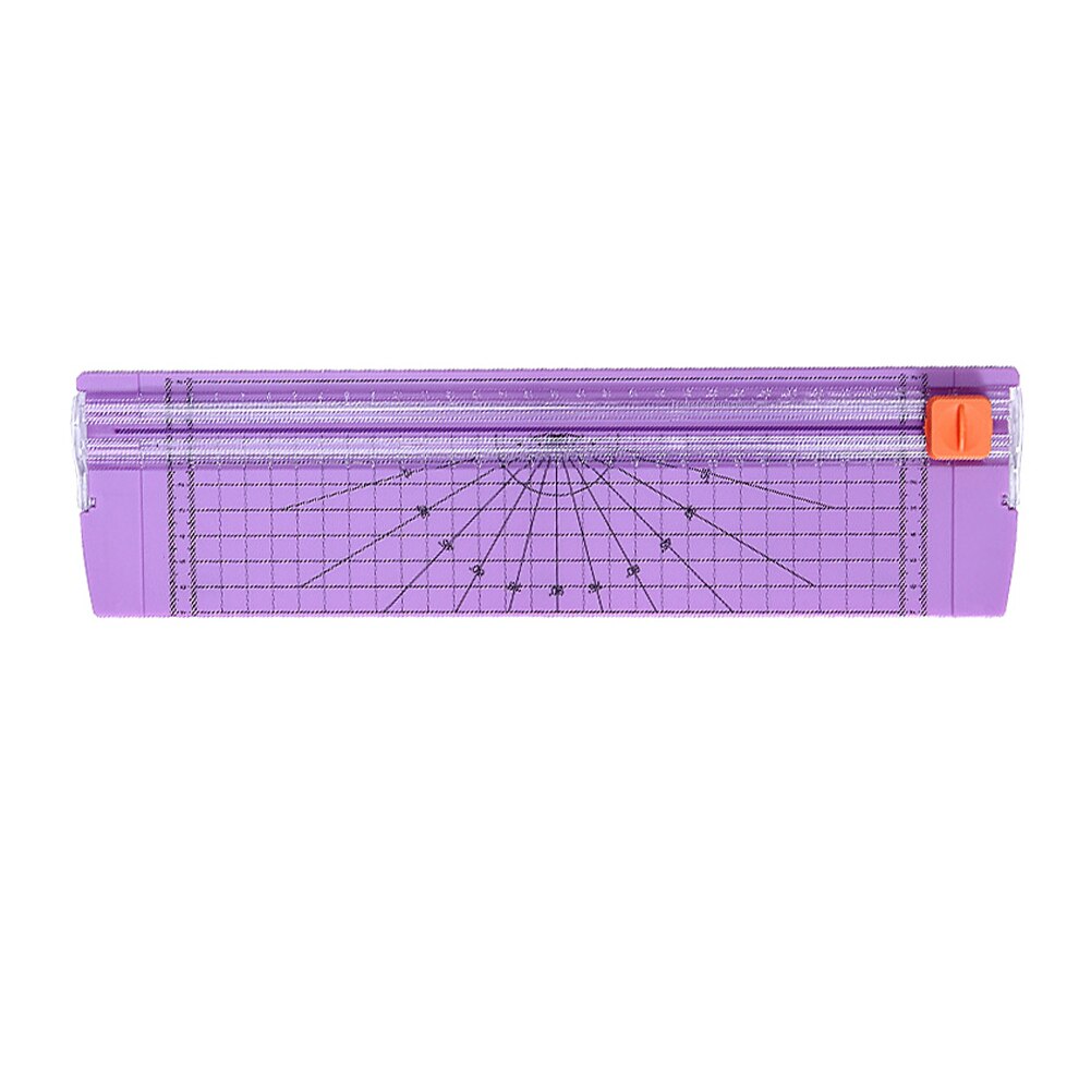 Papier Foto Etikett Scrapbooking Trimmer mit Sicherheit Schutz für Büro Verwenden Papier Trimmer Sicherheit Schneiden matt Herrscher für A4 A5: Grün