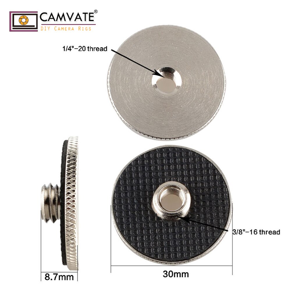 5 Pcs Camera Schroefdraad Adapter Quick 1/4 Vrouwelijke 3/8 Mannelijke Camara Schroef Voor Statief Dslr Qr Plaat Foto studio C0983