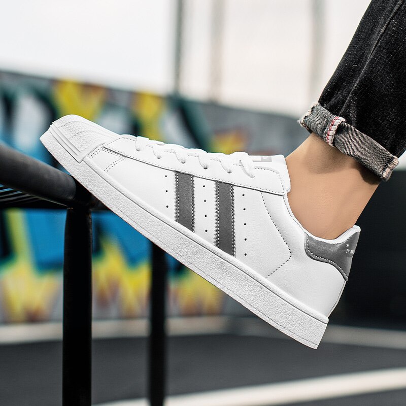 Mannen Witte Skateboard Schoenen Superstar Sneakers Skate Schoenen Leisure Skateboarden Schoenen Mannen Board Trainers Stan Sneaker Casual