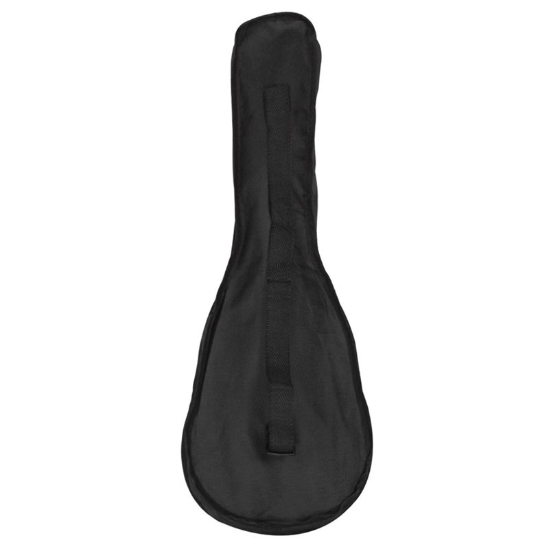 IRIN Black Portable Ukulele Bag Soft Case Monolayer Bag Single Shoulder Backpack Padded 26 Inch