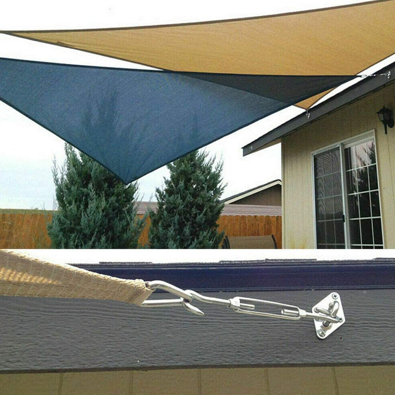 5 zoll 304 Edelstahl Markise Befestigung Set für Rechteckigen/Quadrat/Dreieck Sonne Sonnensegel Installation Anti-rost Hardware