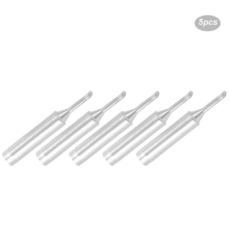5PCs Soldering Iron Tips Lead-Free Solder Welding Tools 2C Horseshoe Shape for Circuit Boards Solder Head