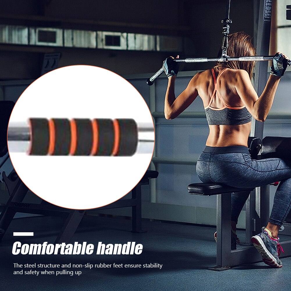 Barras horizontales de puerta de acero ajustables para gimnasio en casa, entrenamiento de barbilla, barra de entrenamiento de realce, equipos deportivos de Fitness