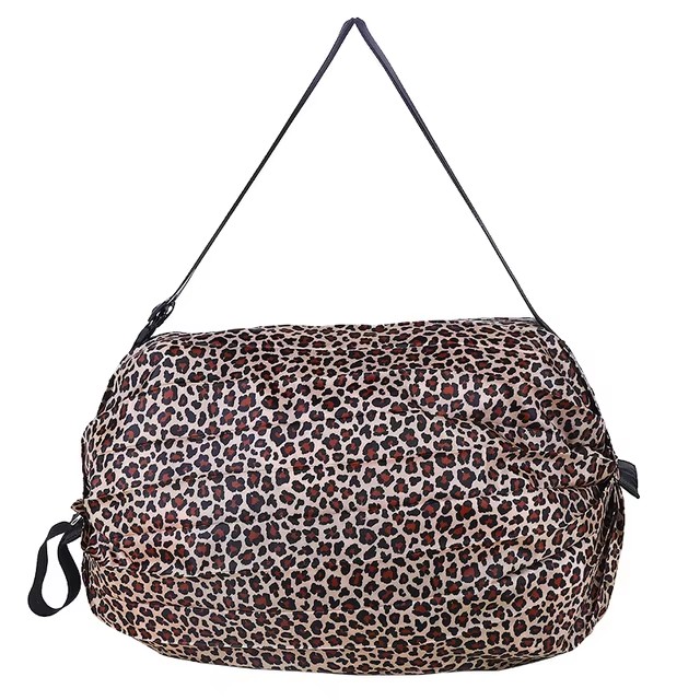 opvouwbare opbergtas Draagbare reiscamouflage Handtassen Grote capaciteit met handvat Japen boodschappentas: Paars