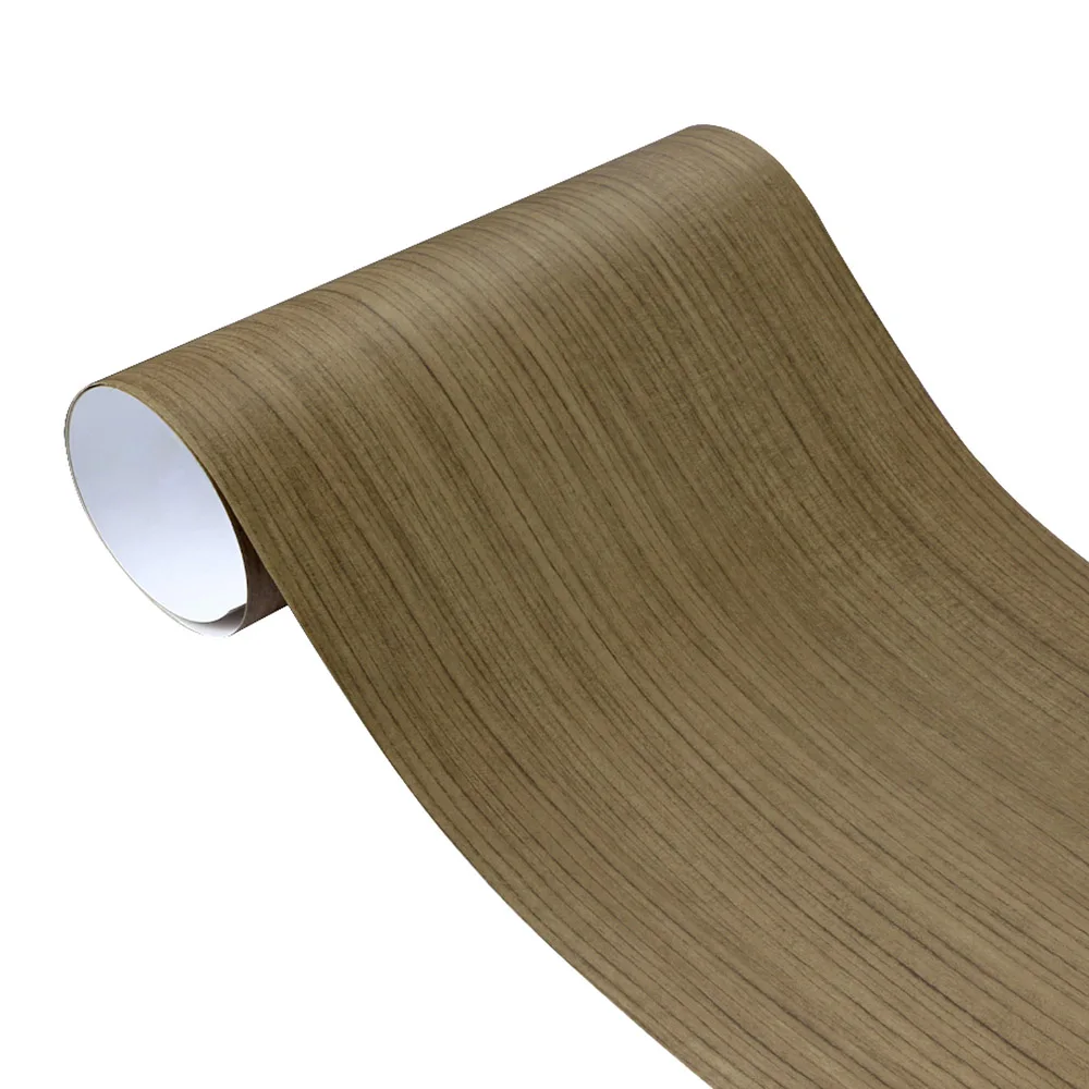 60x500cm Matte Self-adhesive Wood Grain Textured Vinyl Film Car Wrap PVC Waterproof Auto Internal Decoration Car Sticker Styling: Gold