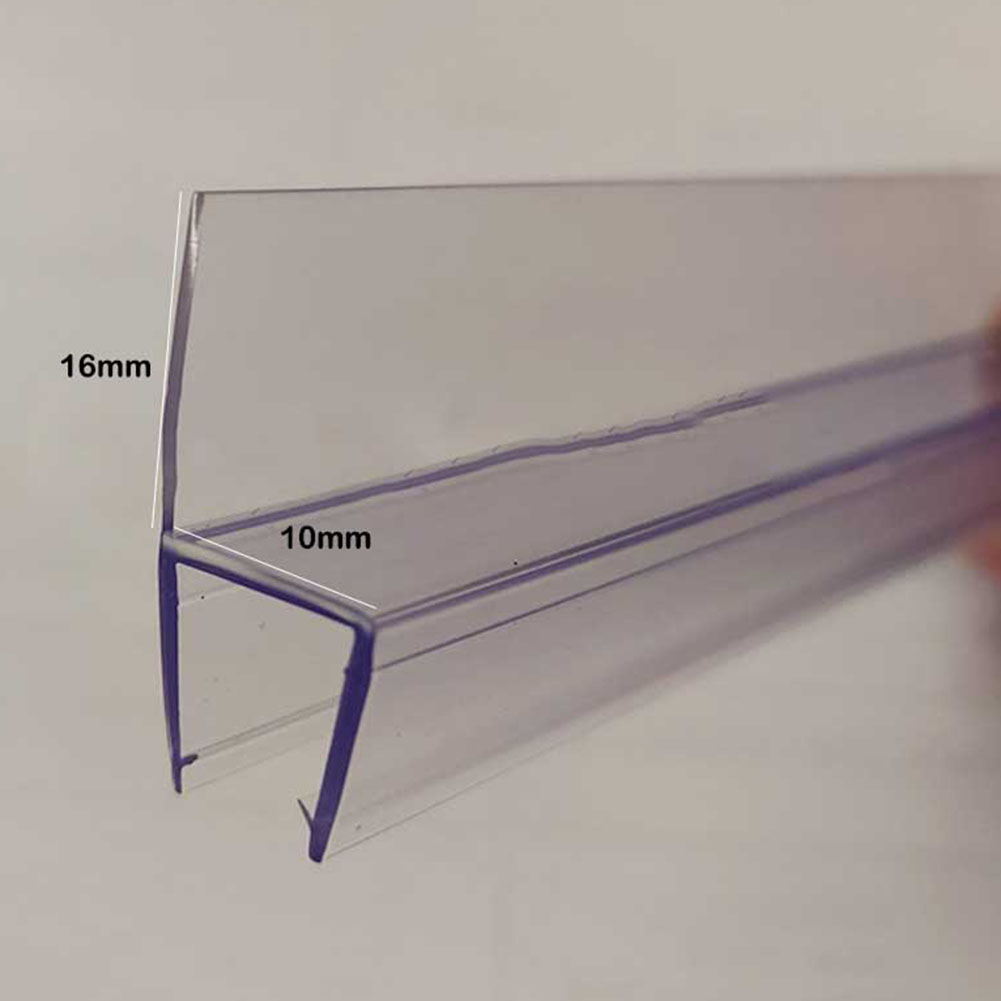 Shower Door Gasket Seal Strip 50cm 6/8/10/12/15mm Belt Replacement Parts For Water Deflector Shower Glass Bathroom Accessories