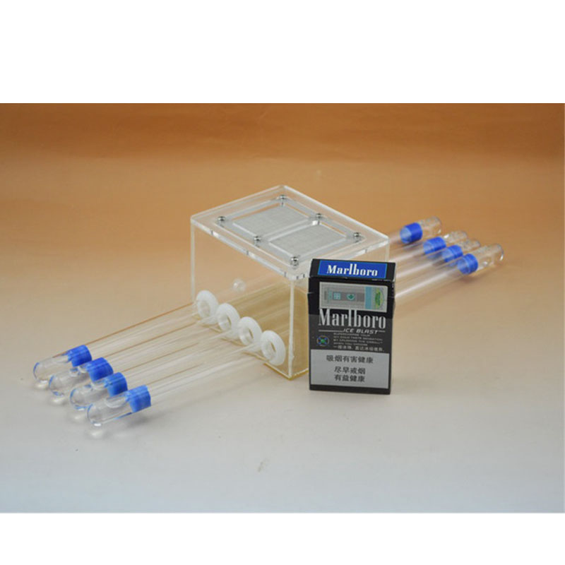 Acrylic Glass Ant Farm With Feeding Area Ant Nest Ants House Factory Insect 8 Test Tubes Pet Anthill