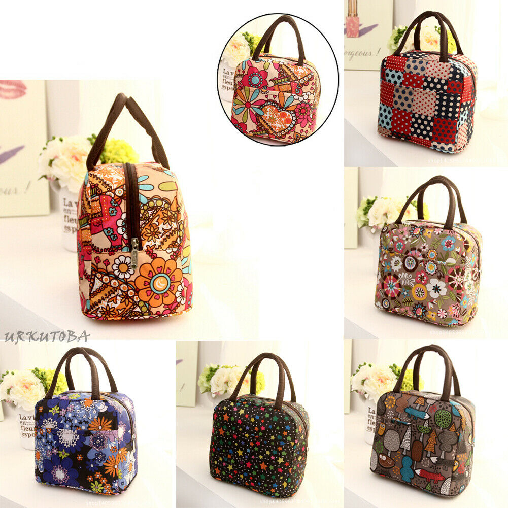 Newest Portable Insulated Thermal Cooler Lunch Box Carry Tote Picnic Case Storage Bag