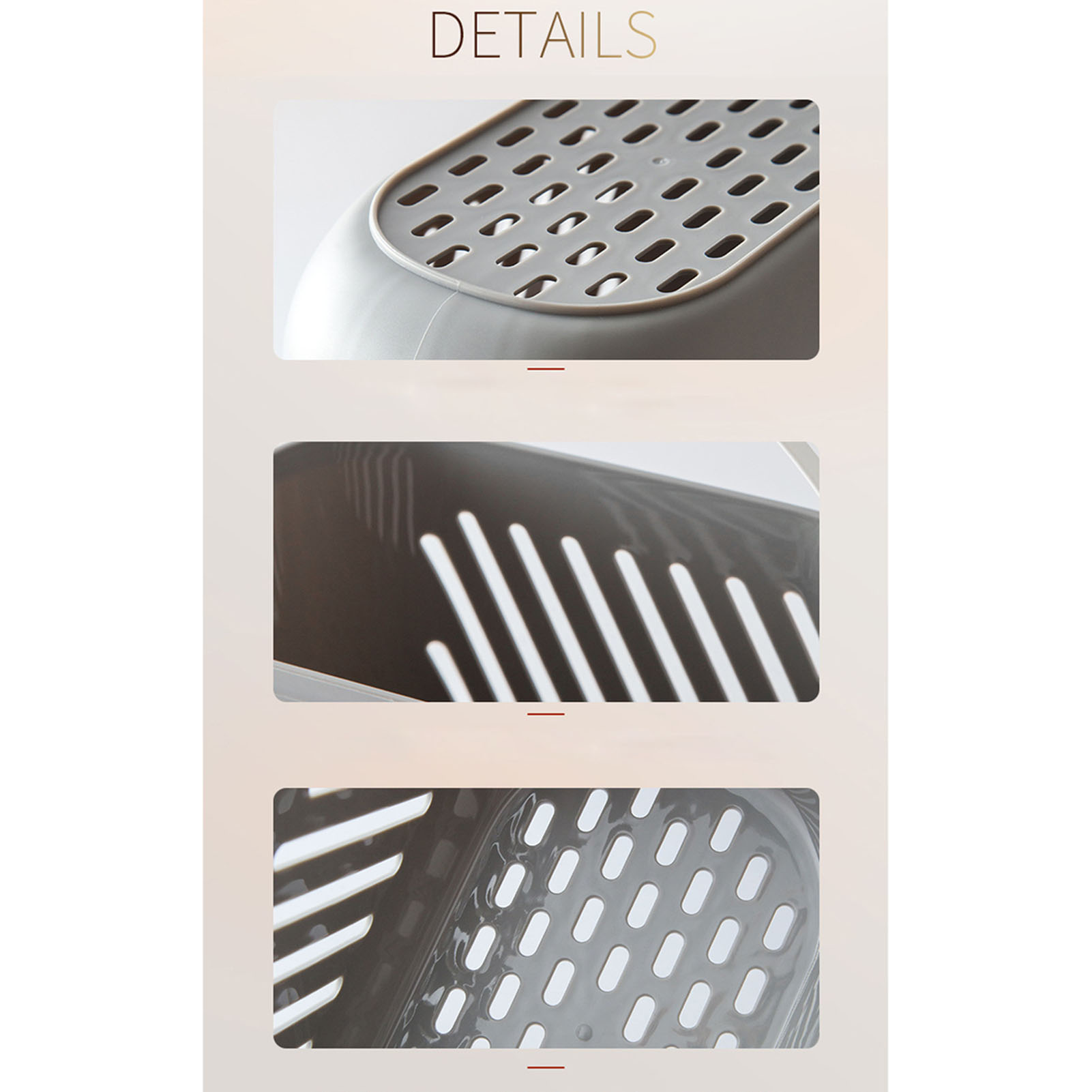 Plast hengende kurv oppbevaringsbøtte hengende dusjcaddy organizer kurv med krok til spiskammers baderom sovesal