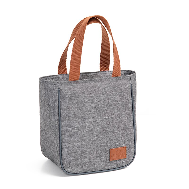 Tote Family Travel Picnic Drink Fruit Food Fresh Thermal Insulated Women Men Cooler Bento Lunch Box Bag: Style 2