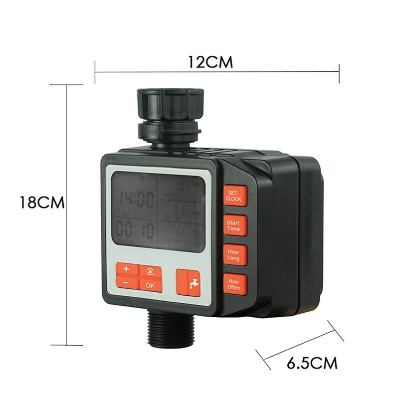 ! 1PC Automatic Electronic Digital Water Timer Irrigation Controller System with LCD Display Home Irrigation Timer