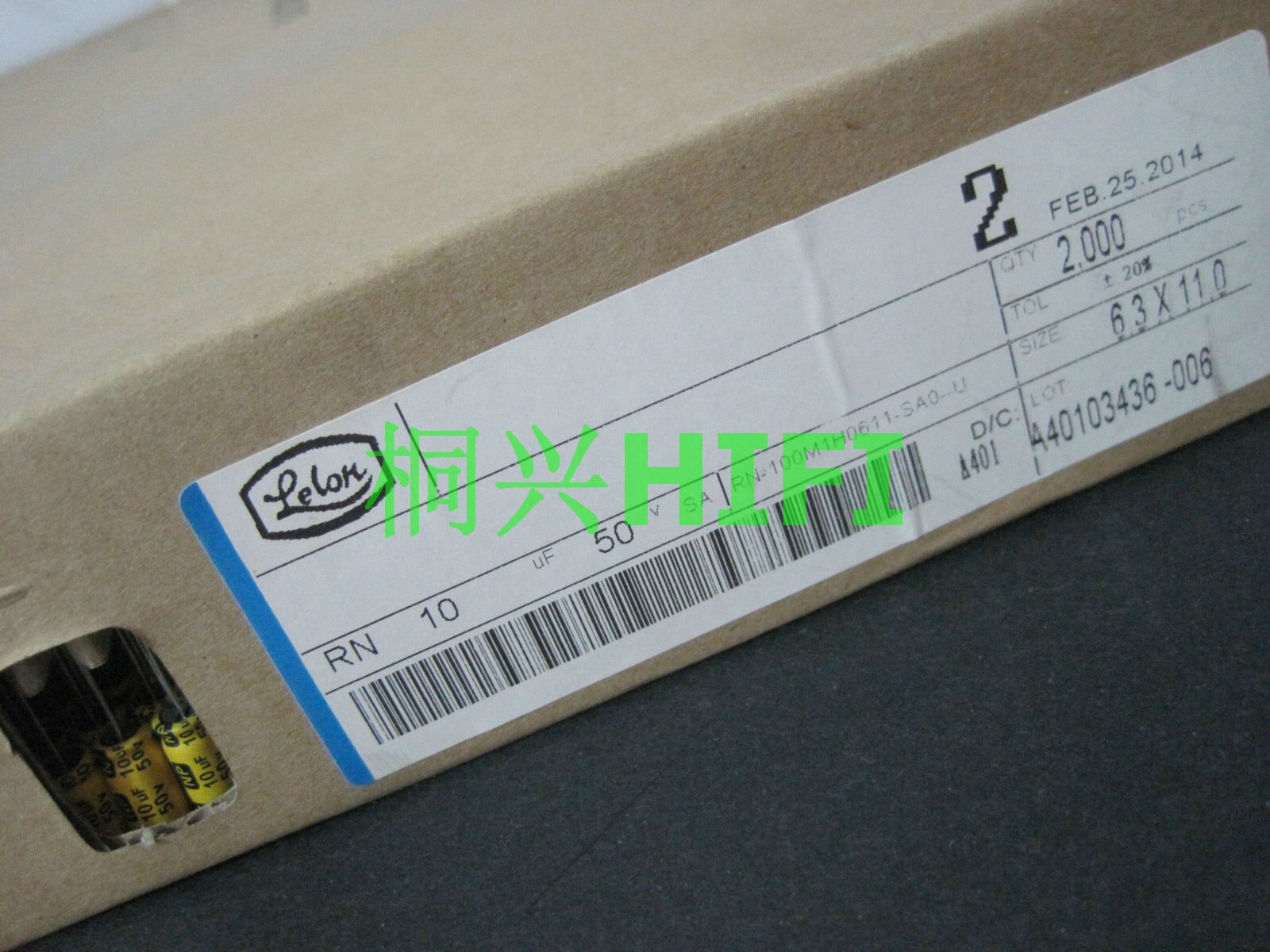 50PCS LELON BP 50V10UF 6.3x11mm Aluminum Electrolytic Capacitor NP 10uF/50V Low ESR Long Life 10UF 50V lelon