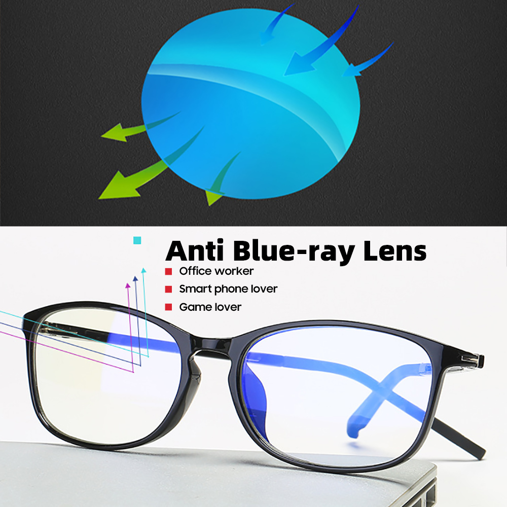Vivibee Anti Blauw Licht Bril Mannen Bluelight Straling Vrouwen TR90 Bescherming Computer Gaming Ray Blokkeren Uv Komputer Eyewear