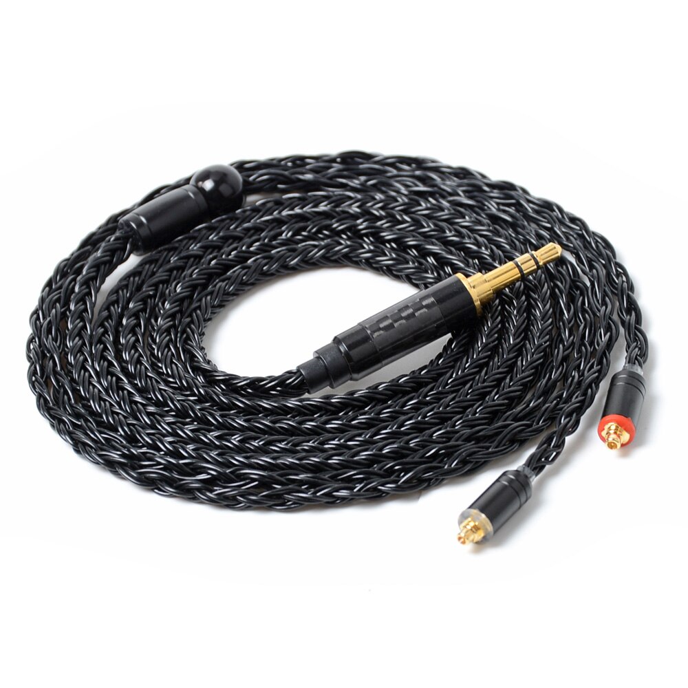 NICEHCK 16 Core Silver Plated Headphone Cable - 120cm - 3.5/2.5/4.4mm Plug - MMCX/2Pin Connector