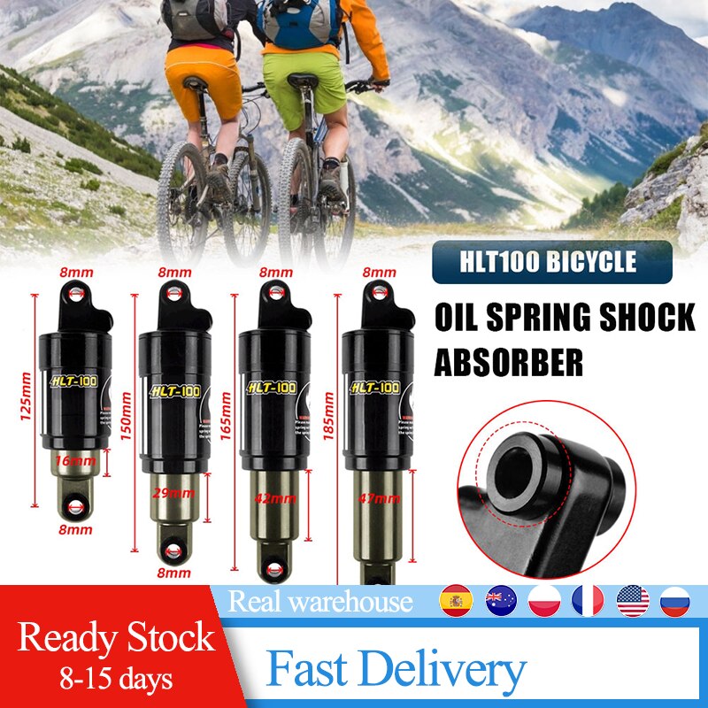 Cykel hydraulisk fjeder støddæmper elbil snescooter bjerg absorber cykel tilbehør mtb hvdraulic