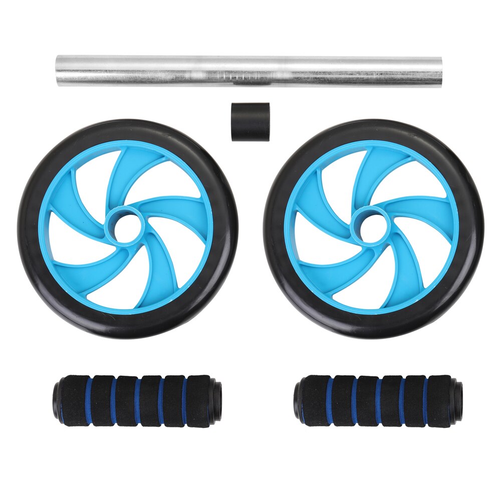 AB Wheel Roller Kit Abdominal Press Wheel Pro with Jump Rope and Knee Pad Portable Equipment for Home Exercise Muscle Strength