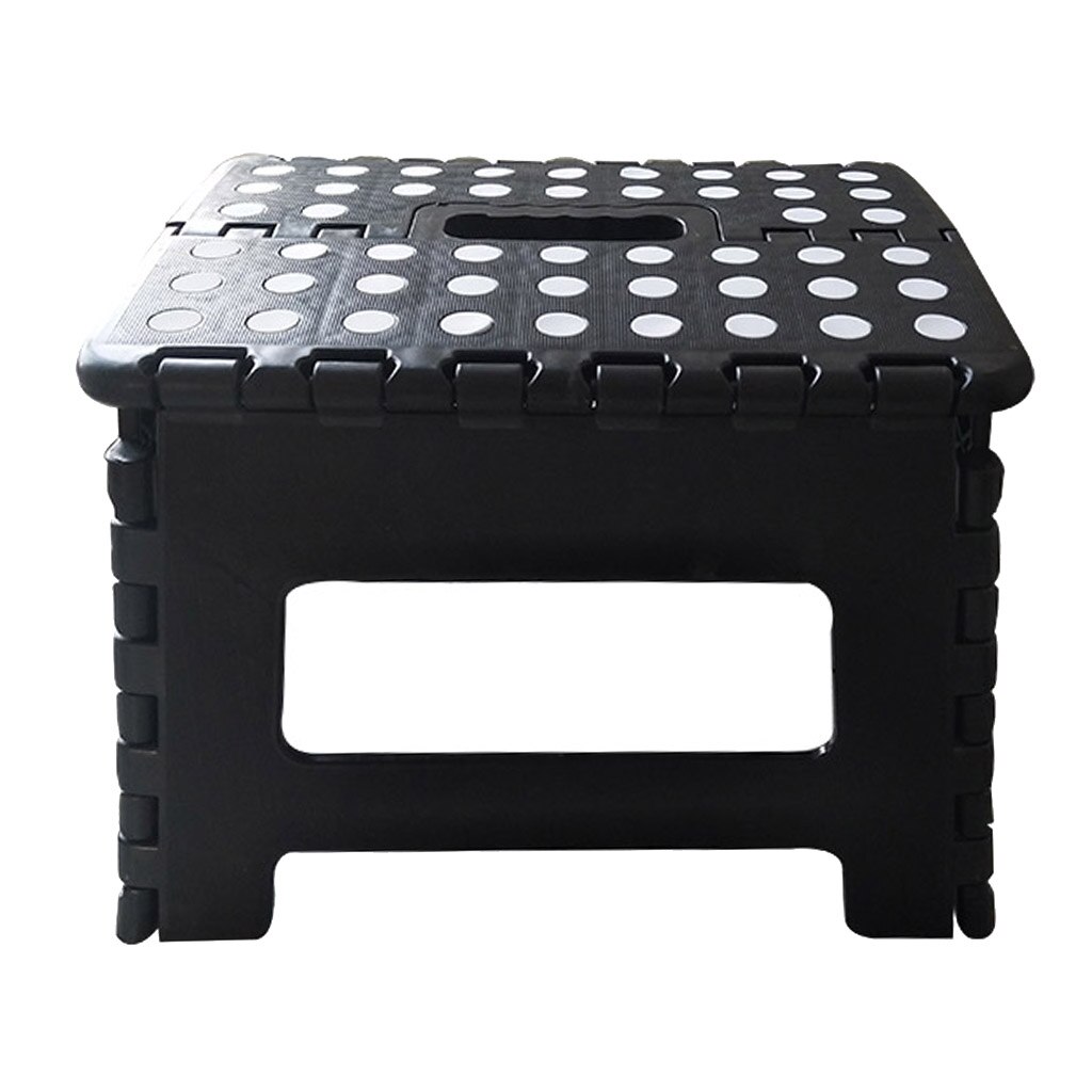 Foldable Step Stool Bench Plastic Adult Collapsible Foot Stool For Outdoor Rest