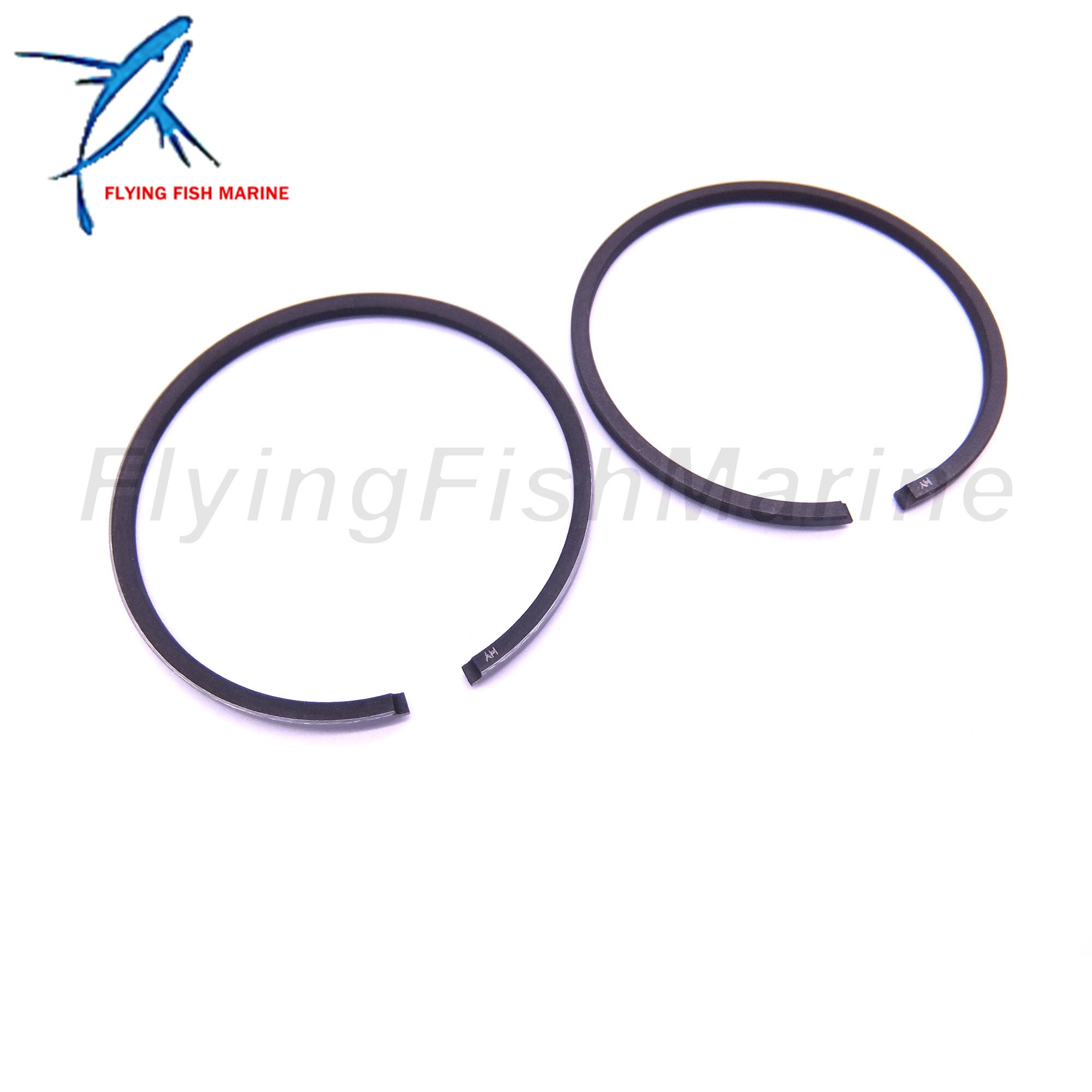 Outboard Engine 682-11610-01 Piston Ring Set STD for Yamaha 9.9HP 15HP, 56mm