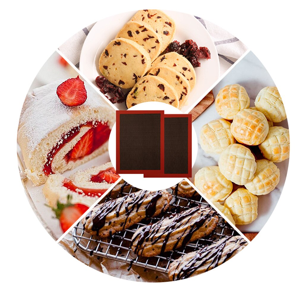 30x40cm Perforated Silicone Baking Mat Non-Stick Baking Oven Sheet Liner for Cookie /Bread/ Macaroon/Biscuits Bakeware