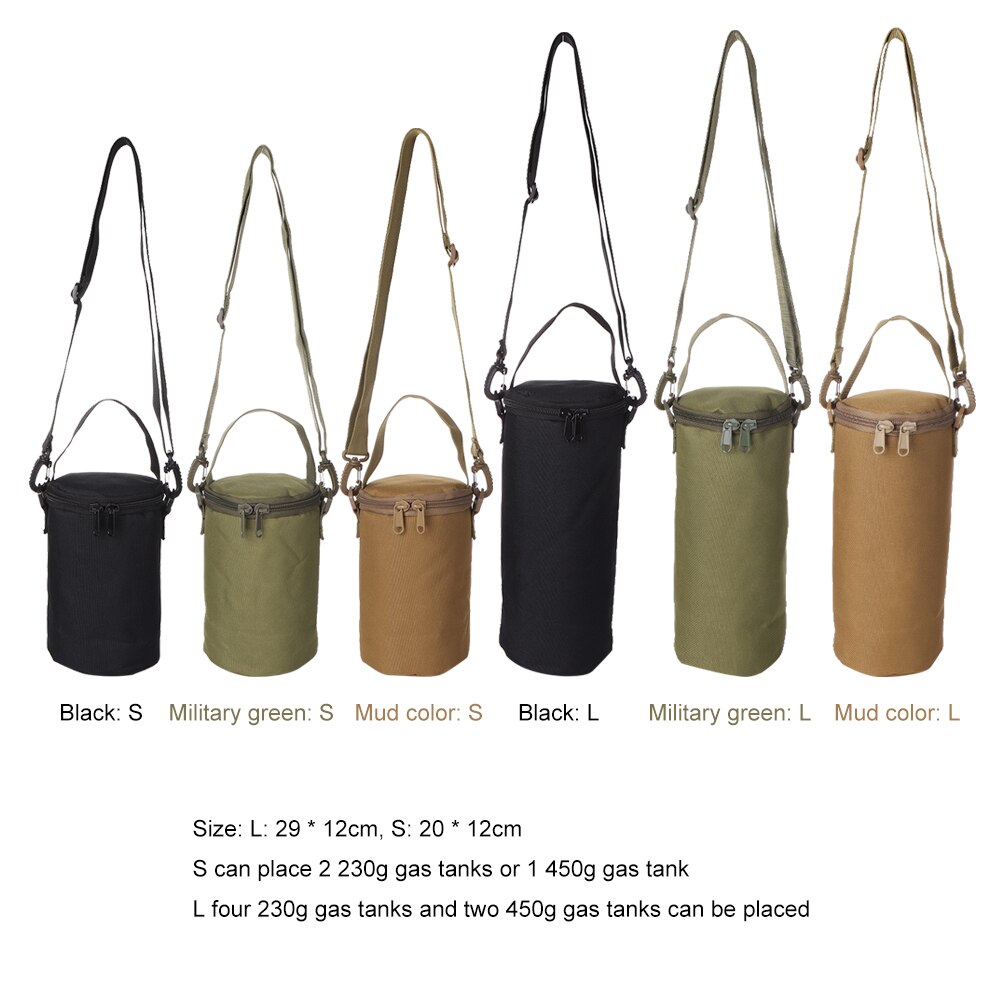 Gas Cylinder Case Fuel Tank Cooking Protector Storage Bag Durable Outdoor Camping Gas Protective Cover Camping Accessories