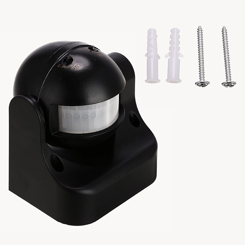 220v 300w bevegelsessensor bevegelsesdetektor automatisk infrarød pir sensor sikkerhet 180 gradere roterende utendørs lysbryter