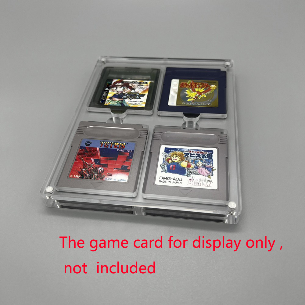 Game card storage box collection box protective box for gb/gbc/gba for gameboy /gameboy color/gameboy advance: For gb gbc