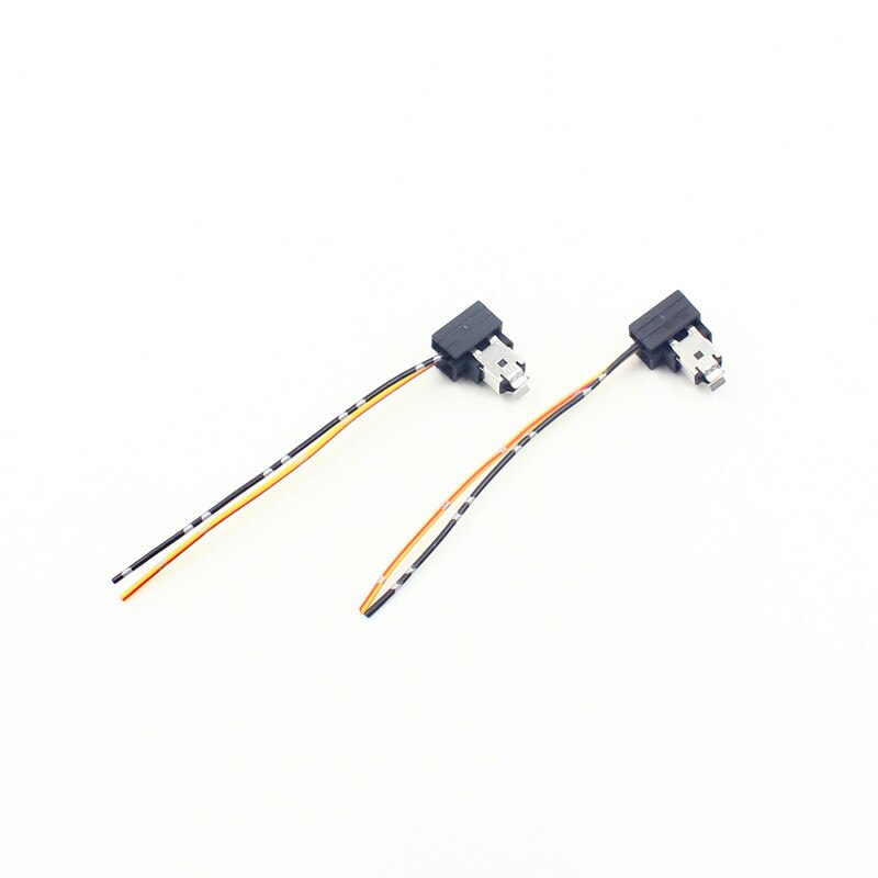 Rockeybright 2 sztuk h1 halogenowe gniazdo żarówki przedłużacz h1 wtyczka zasilania złącze adaptera dla h1 halogenowe gniazdo żarówki oprawy na lampy