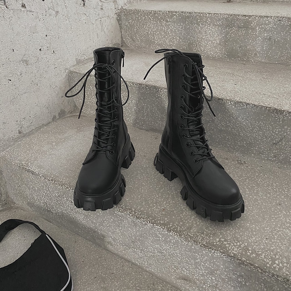 Chaussures femmes bottes talons hauts été chaussons de luxe bottes de créateur-femmes fermeture éclair bout rond Stiletto mi mollet équitation