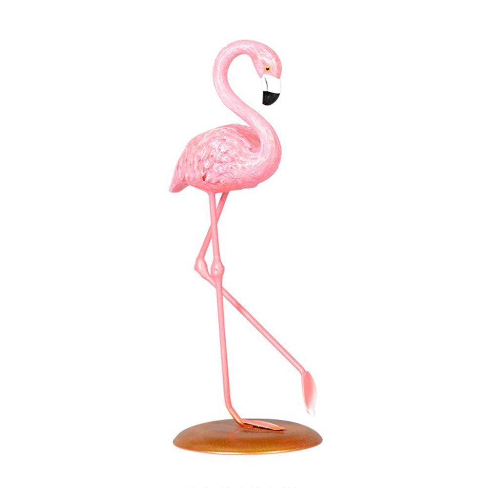 Roze Flamingo Leuke Dierlijke Vorm Hars Ornament Home Tuin Decoratie Woonkamer Decoratie