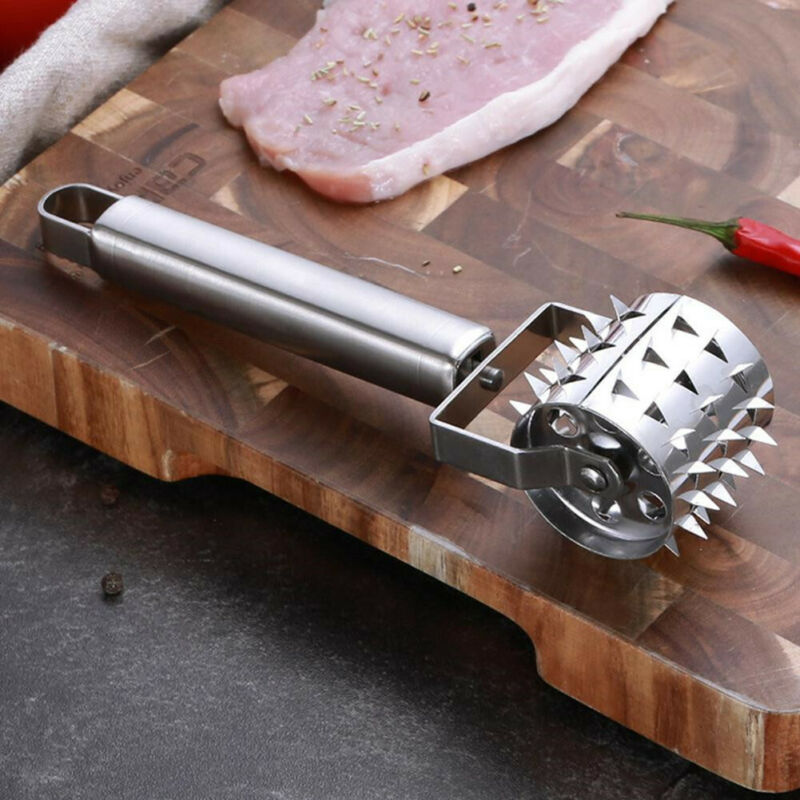 Outil de cuisine maillet à viande en acier | Outil de cuisine en acier inoxydable, attendreur Steak boeuf poulet marteau