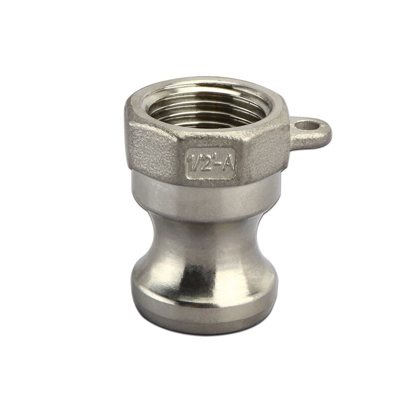 316 Stainless Steel 1/2" Camlock Quick Disconnect Cam & Groove Fitting Homebrew Beer Pump Pipe Fitting: Type A