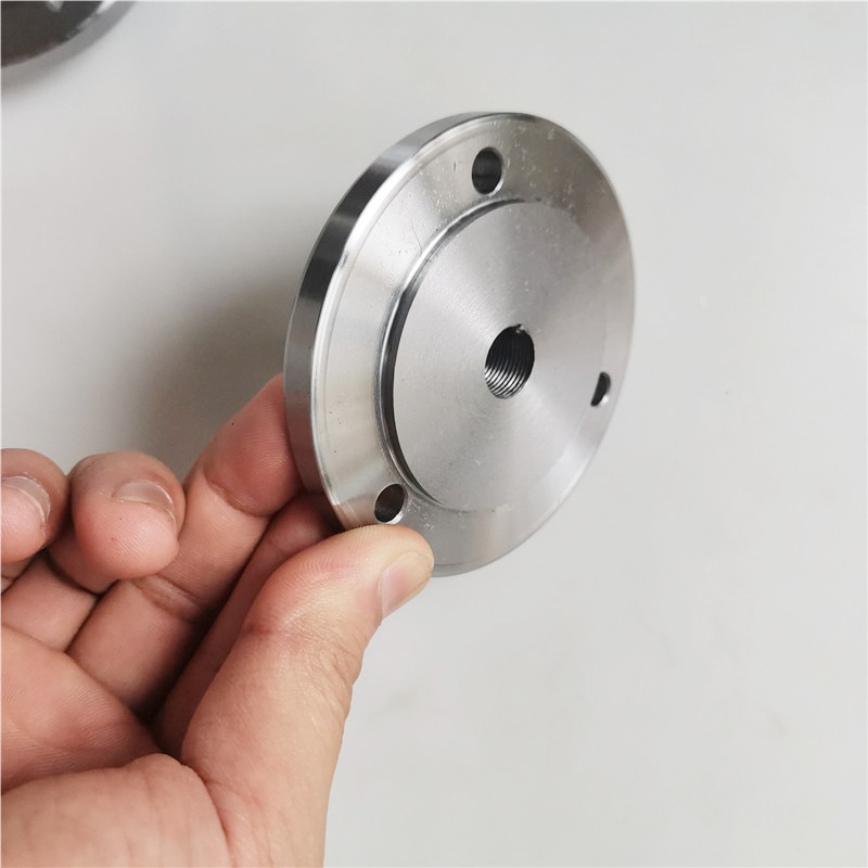 80mm Chuck Connecting Flange M14x1 Suitable for K72-80 Mini Lathe Chuck CNC Mini Lathe Chuck Bench Parts Machine DIY