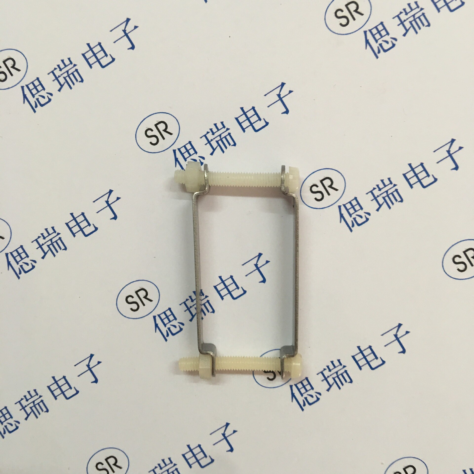 Śruba nylonowa M4 * 30 nakrętka nylonowa 2 śrubin 2 nakrętki nienagrzewający zimnej wody klips robić włosów śruba mocująca