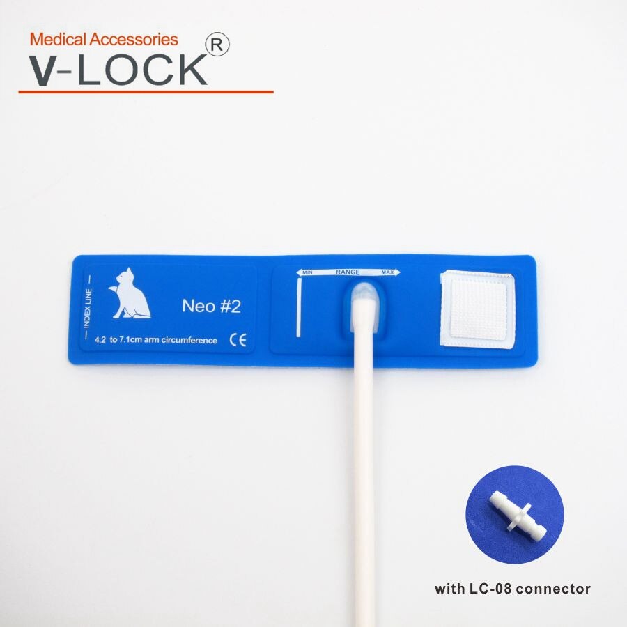 Veterinary Blood Pressure Cuff for Small Aminals with connector LC-08: 4.2-7.1CM