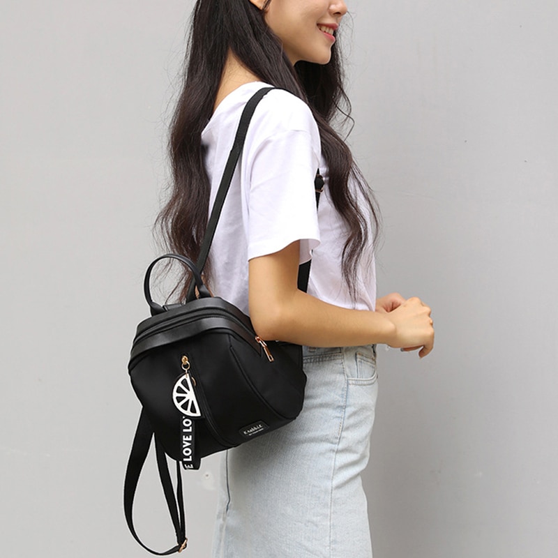 Mini sac à dos femmes sac à bandoulière pour adolescentes enfants multi-fonction petit sac à dos femme dames école sac à dos